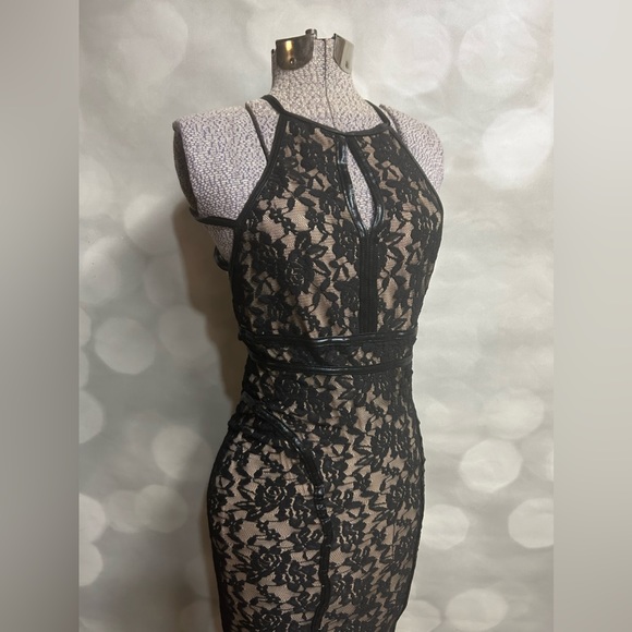 NWOT Formal black lace dress with liner (2 in stock, multiple‎ sizes). - Picture 1 of 6